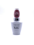 Brush-On Colour Builder Soak Off Gel - Tan Glow by Cuccio Pro for Women - 0.43 oz Nail Polish Cuccio Pro