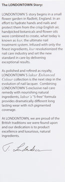 LONDONTOWN Lakur Nail Polish Lady Luck Dark Red LONDONTOWN