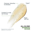 Biolage All-In-One Multi-Benefit Shampoo Scrub | Cleanses, Detoxifies & Gently Exfoliates Scalp | For All Hair Types | Vegan | 1 Fl. Oz. BIOLAGE