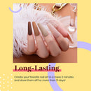 Beetles Gel Nail Polish Kit- 6 Colors Nude Gel Polish Set Soak Off Nail Gel Polish Set White Ivory Nude Pink Peach Brown Natural Skin Tone Gel Nail Manicure Kit DIY Home Valentine's Day Decoration beetles Gel Polish