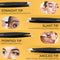EXCLAIM BEAUTY Tweezers for Women & Men Pack of 4 Stainless Steel Tweezers Set, Precision Tweezers for Eyebrows Splinter Ingrown Hair Removal Tweezers Kit for Women with Leather Case – Matte Black Exclaim Beauty