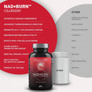 NAD Burn NAD Supplement Nicotinamide Adenine Wellness Formula, Help Restore NAD Levels, Support Metabolism Cellular Energy, NAD Supplement for Men & Women Non-GMO Gluten-Free 60 Capsules Infinity Warehouse
