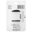 Scunci No-Slip Grip 5.5 cm Jaw Clips, All Day Hold, 2-Count Per Pack (1-Pack Total) Scunci