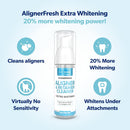 EverSmile AlignerFresh Extra Whitening Foam – Cleaner Compatible w/Invisalign and All Clear Aligners and Retainers – Eliminates Bacteria, Whitens Teeth, Fights Bad Breath – 50ml (1 Pack) Infinity Warehouse