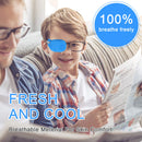 4 Pack Eye Patches for Kids Girls Boys, Right & Left Eye Patch for Glasses, Lazy Eye Patch for Children Treating Lazy Eye Amblyopia Strabismus and After Surgery… (Blue) (Blue) martinandmark.com