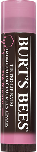 Lip Balm, Burt's Bees Tinted Moisturizing Lip Care, 100% Natural, Pink Blossom with Shea Butter (2 Pack) Burt's Bees