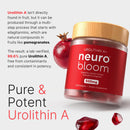 Neuro Bloom® Urolithin A Supplement – 500mg Cellular Energy & Longevity Support – 120 Vegan Softgels – Clinically Tested, Pomegranate-Derived, Mitochondrial Health & Muscle Function Booster Infinity Warehouse