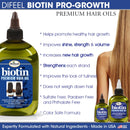Difeel Biotin Premium Hair Oil - Large 12 oz. Infinity Warehouse