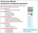 Squigle Tooth Builder SLS Free Toothpaste (Stops Tooth Sensitivity) Prevents Canker Sores, Cavities, Perioral Dermatitis, Bad Breath, Chapped Lips - 1 Pack Squigle
