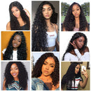 Brazilian Water Wave Bundle 9A Wet and Wavy Human Hair 1 Bundle Weave 100% Virgin Remy Curly Hair Bundle (28 Inch) Fashow