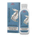Wella Blonder Permanent Liquid Toner - Pale Platinum 2oz Wella