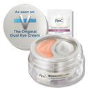 RoC Derm Correxion Dual Eye Cream with Advanced Retinol + Peptides for Puffy Eyes and Dark Circles, (.68 oz) with Retinol Under Eye Cream Packette Infinity Warehouse