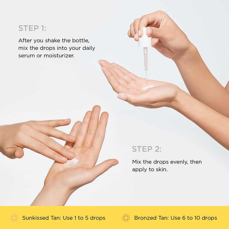 JOAH Sun & Seoul Golden Daze Sunless Tanning Drops, Medium/Deep, 1.01 Fl Oz (Pack of 1) JOAH