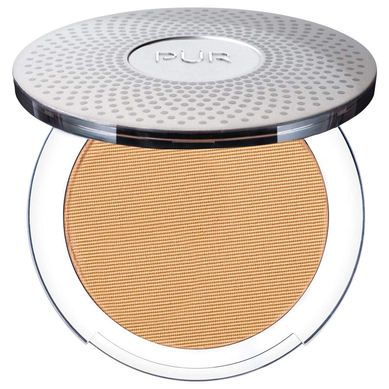 PÜR 4-in-1 Pressed Mineral Makeup SPF 15 Powder Foundation with Concealer & Finishing Powder - Medium to Full Coverage Foundation Makeup - Cruelty-Free & Vegan Friendly, 0.28 Ounce PÜR MINERALS