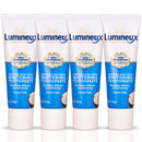 Lumineux Teeth Whitening Toothpaste 4-Pack - Natural & Enamel Safe for Sensitive Teeth & Whiter Teeth - Certified Non-Toxic, Fluoride Free, No Alcohol, Artificial Colors, SLS Free & Dentist Formulated Oral Essentials