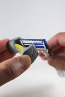 SteelBee Razor Saver | Anti-Rust Razor Cover | Blade Life-Extender | Travel Cartridge Protector | Corrosion-Preventing Attachment SteelBee