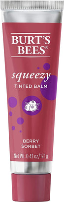 Burt's Bees 100% Natural Origin Squeezy Tinted Lip Balm, Mandarin Granita - 0.43 Ounce Squeeze Tube (Pack of 3) Burt's Bees Store