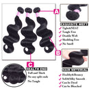 Abbily Hair 10A Brazilian Body Wave Virgin Hair Bundlel (22, Body Wave Bundles) Abbily hair Store