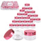Beauticom 20g/20ml USA Acrylic Round Clear Jars with Lids for Lip Balms, Creams, Make Up, Cosmetics, Samples, Ointments and other Beauty Products (48 Pieces, Rose Gold Lid (Flat Top)) Beauticom