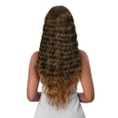Outre Lace Front Wig Pre Plucked Lace Parting HD Transparent Crimp Wave Style ODESSA (1) Outre