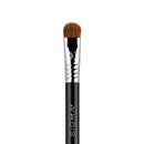 Sigma Beauty Travel Essential Trio - Makeup Brush Set for Foundation Powder Eyeshadow - 3 Tool Brushes with Brush Tin Holder - Skin Safe, Vegan Makeup Brushes for Travel - Black Infinity Warehouse