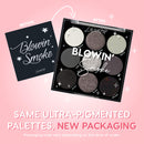 ColourPop Blowin' Smoke Eyeshadow Palette - Silver & Smokey Eye Eyeshadow Palette with Metallic & Matte Finishes - High-Pigment Eye Makeup with Long-Wearing Formula (0.3 oz) Infinity Warehouse