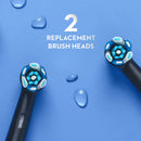 Oral-B iO Series 7 Electric Toothbrush with 1 Replacement Brush Head, Black Onyx Oral-B