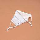 2 Layer Fashion Silk Face Masks Reusable for Women Washable Face Scarf Adjustable Bandanas Unisex,white Eaureum