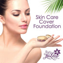 SkinCare Cover-Natural Waterproof Full Coverage Vegan, Cruelty-Free Foundation Concealer. 0.60 oz No Parabens, Gluten,Fragrance. (Bronzed Bodies) SWEET LEILANI