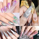Supwee 10ml Silver Cat Eye Gel Nail Polish Universal Bright Glitter Cat Eye Gel Magnetic Nail Polish Gel Art Manicure DIY at Home Soak Off UV Gel with Magnet(Cat Eye) SUPWEE