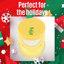 Kaja Lip Balm & Scrub - Balmy Bento | Clear Finish, Moisturize, Exfoliate, Smoothes Lips, Compact Travel Size, Piña Colada, 0.4 Oz Kaja