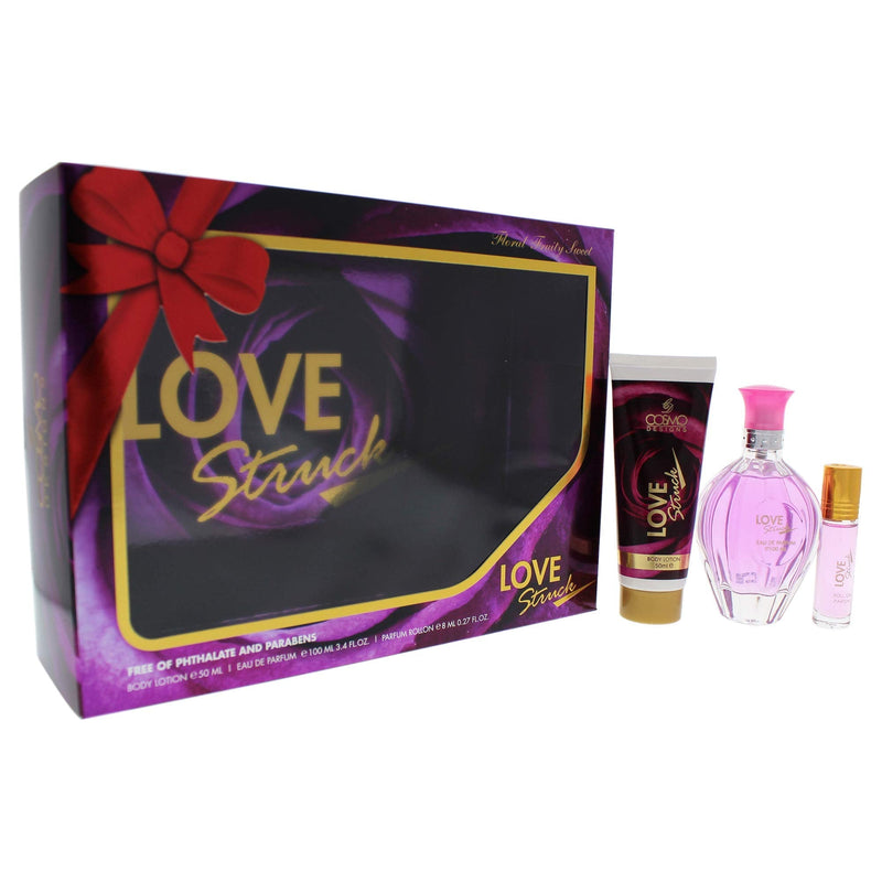 Cosmo Designs Love Struck Women 3 Pc Gift Set Cosmo Designs