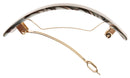 France Luxe Rectangle Volume Barrette - South Sea France Luxe
