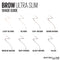 Maybelline Brow Ultra Slim Defining Eyebrow Makeup Mechanical Pencil With 1.55 MM Tip And Blending Spoolie For Precisely Defined Eyebrows, Black, 0.003 oz. Maybelline New York