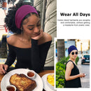 DRESHOW 6 Pack African Headbands Knotted Hairbands Yoga Sport Turban Head Wraps Wide Headband for Girls Hair Bands Accessories DRESHOW