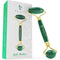 Jade Roller for Face - Skin Care Tools Used With Beauty Products, Jade Face Roller for Face, Small Eye Roller for Puffy Eyes, Face Massager for Women Face Care, Facial Roller Self Care Gifts for Women Beauty by Earth