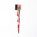On The Edge Baby Hair Edge Brush for Black Hair – Gentle Edge Control - Double Sided Baby Hair Edge Control Brush (Floral)) ON THE EDGE BABY HAIR