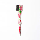 On The Edge Baby Hair Edge Brush for Black Hair – Gentle Edge Control - Double Sided Baby Hair Edge Control Brush (Floral)) ON THE EDGE BABY HAIR
