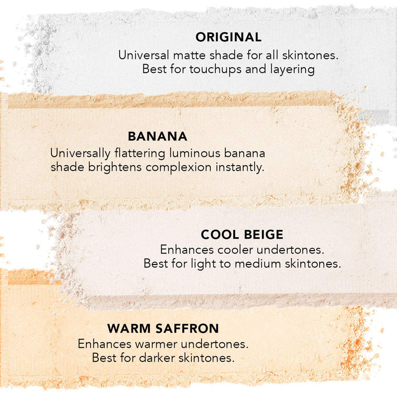 Dermablend Illuminating Banana Powder, Loose Setting Powder Makeup for Brightening and a Long-Lasting Luminous Finish, up to 16hr Wear, 0.63 oz Dermablend