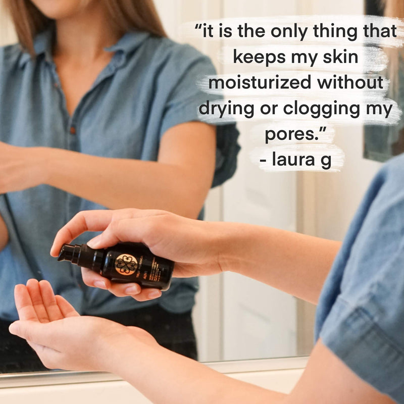 Face Oil - 100% Pure Cold-Pressed Moringa Oil For Face, Body & Hair - Anti-aging, Reduce Wrinkles, Even Skin Tone, Minimize Age Spots, Brightening by True Moringa (Moringa, 30 ml) True Moringa Store
