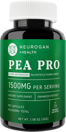 Ultra Micronized Palmitoylethanolamide (Pea) Supplement - 1500 MG Per Serving - Highly Purified & Bioavailable - 90 Capsules - Natural Support for Men and Women Infinity Warehouse