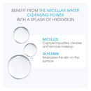 Bioderma - Hydrabio H2O - Micellar Water - Cleansing and Make-Up Removing - for Dehydrated Sensitive Skin, 16.7 Fl Oz (Pack of 2) Bioderma