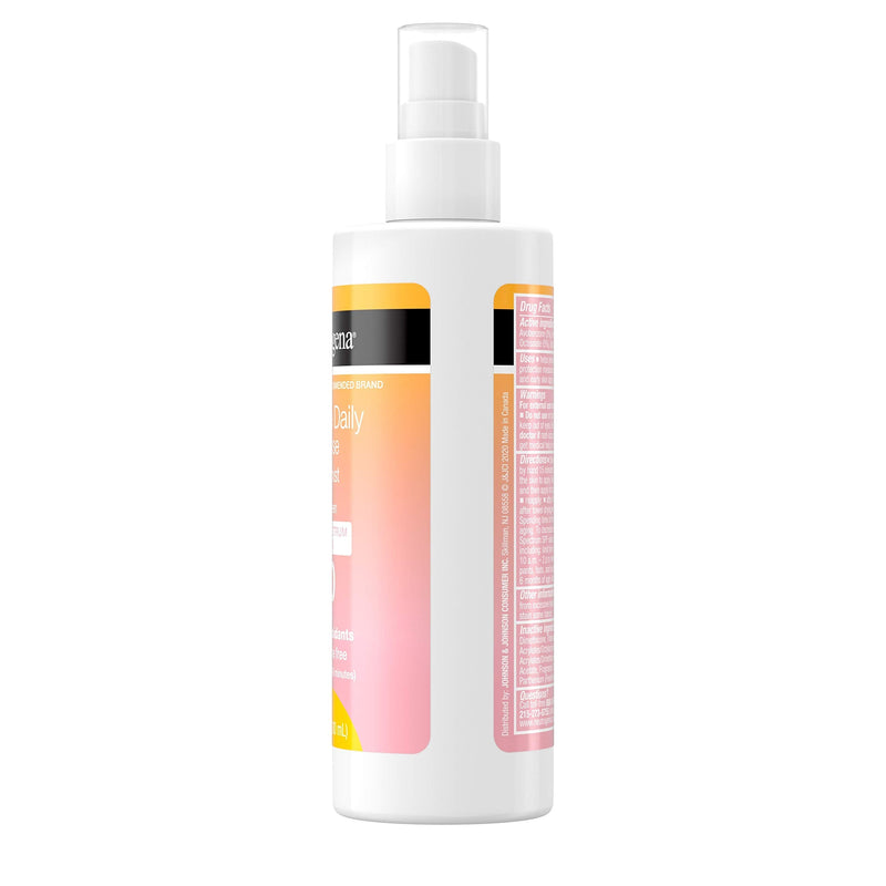 Neutrogena Invisible Daily Defense Face Mist, Broad Spectrum SPF 50 Sunscreen, Oxybenzone-Free, Sun & Environmental Aggressor Protection, Antioxidant Complex, 3.4 fl. Oz Neutrogena