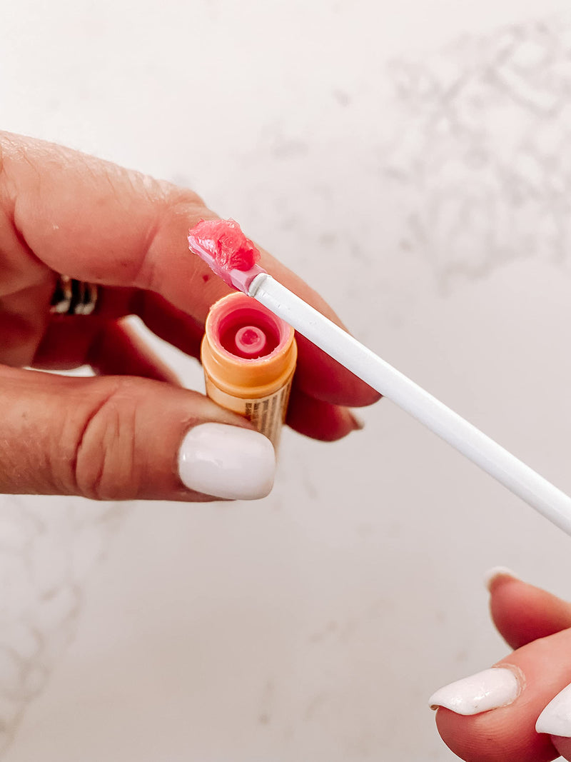 The Spatty Lip Last Drop Beauty Spatula for Lip Gloss Lipstick Lotion and Makeup, Reusable, Flexible, As Seen On Shark Tank Spatty