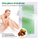 Avashine Wax Strips for Arms, Legs, Underarm Hair, Eyebrow, Bikini, and Brazilian Hair Removal Contains, Green, 32 Strips Avashine