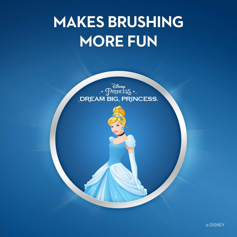 Oral-B Kids Extra Soft Replacement Brush Heads featuring Disney Princesses, Ages 3+, 2 count Oral-B
