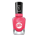 Sally Hansen Miracle Gel Nail Polish, Shade Electric Pop 339 (Packaging May Vary) Sally Hansen