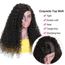 UNice Hair U Part Wig Human Hair Curly Wigs for Black Women Brazilian Virgin Hair Half Wigs Glueless Full Head U Shape Clip in Wig 150% Density 22inch UNICE Store