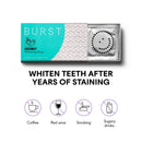 BURST Teeth Whitening Strips with Coconut Oil, 7 Treatments [Packaging May Vary] Burst
