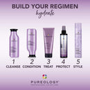 Pureology Hydrate Moisturizing Shampoo | For Medium to Thick Dry, Color Treated Hair | Sulfate-Free | Vegan martinandmark.com